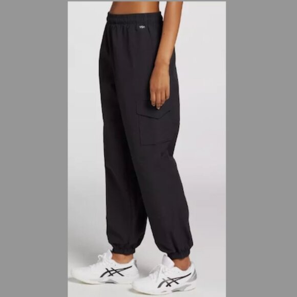 NWT DSG Cargo Woven Jogger Pant in Black - Picture 1 of 6